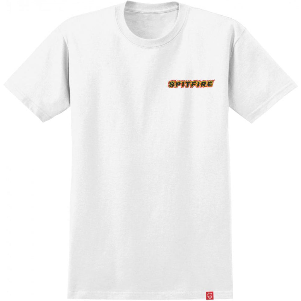 Spitfire OG Classic Flame T Shirt White