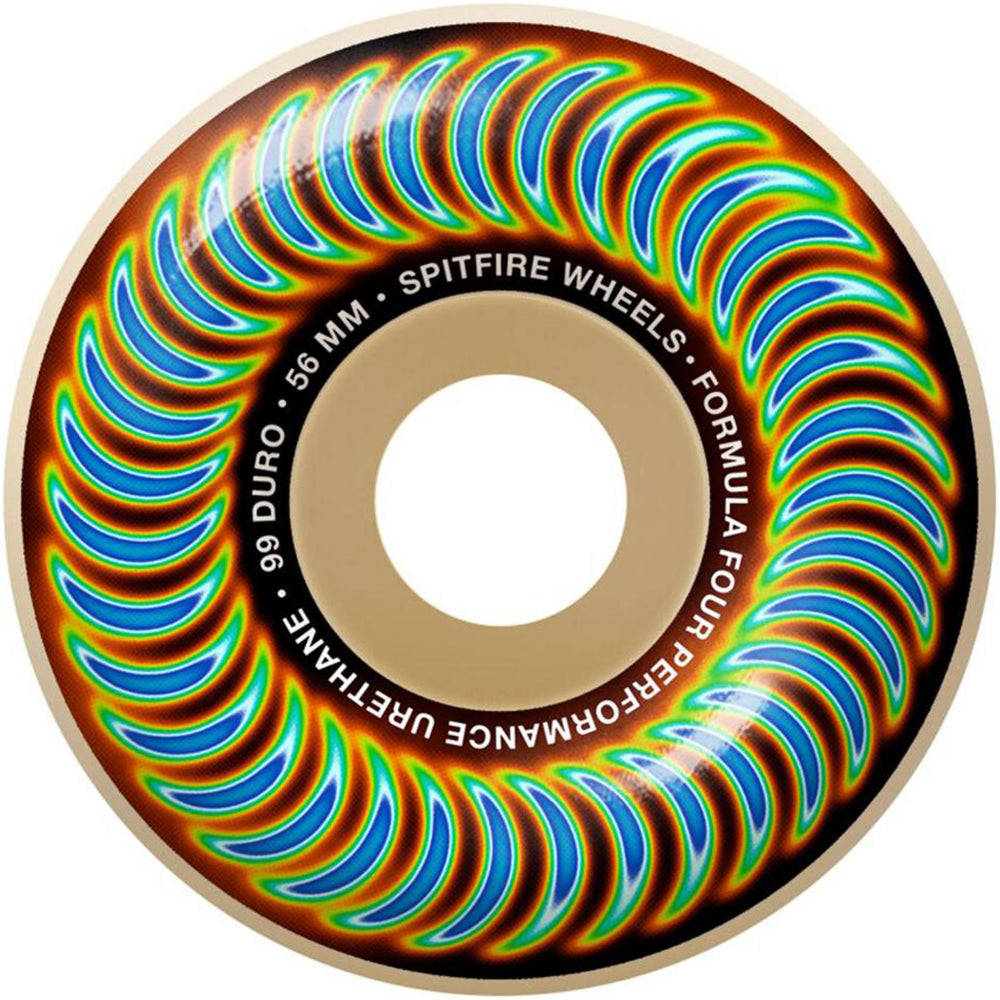 Spitfire Radioactive Classic Formula Four 99du Skateboard Wheels 57mm