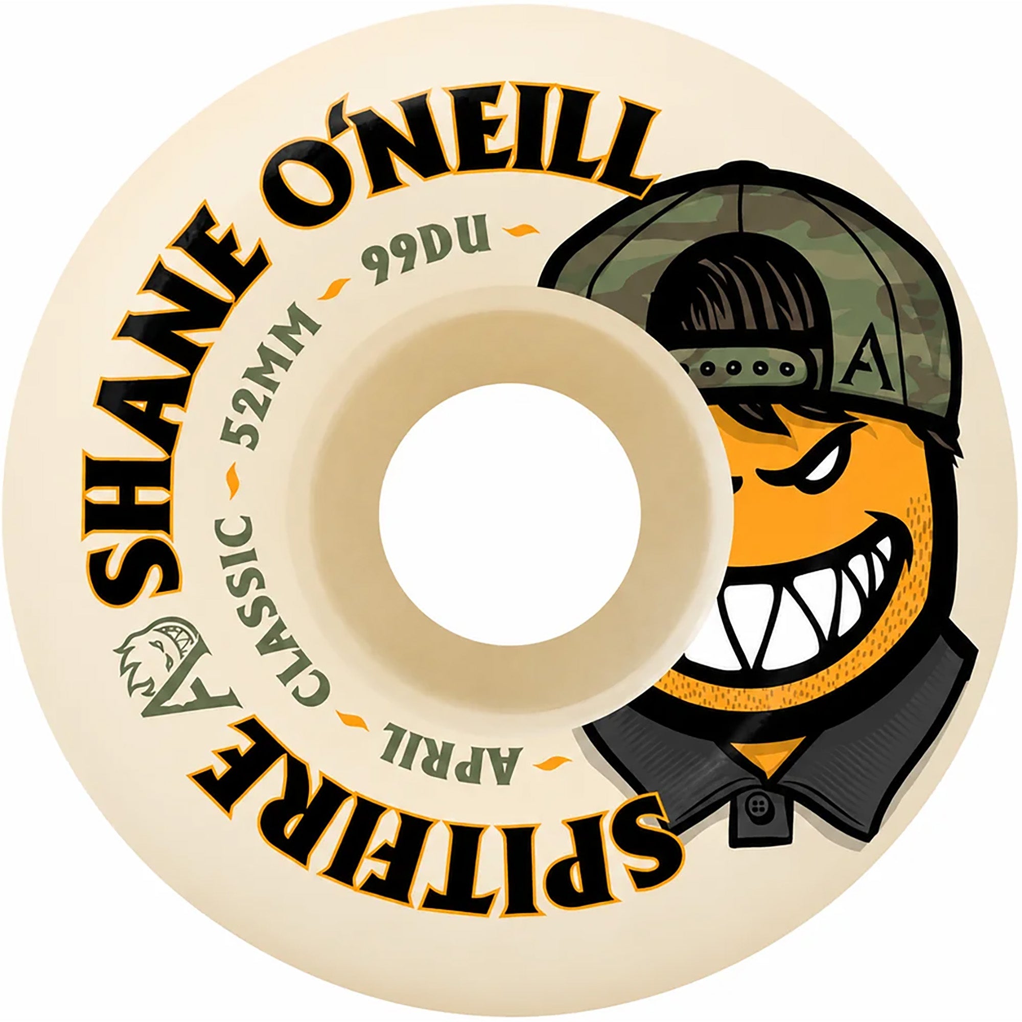 Spitfire x April Shane O'Neill Pro Formula Four Classic 99du Skateboard Wheels 54mm