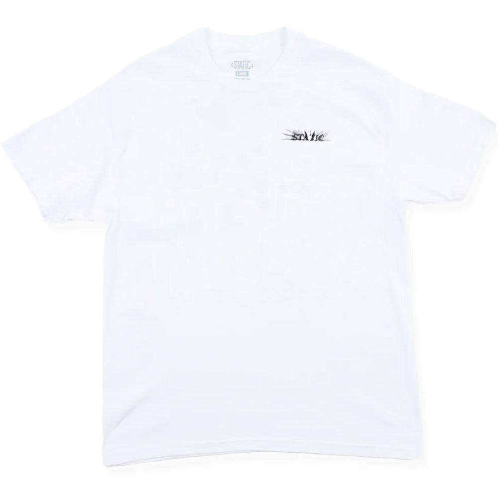 Static VI Spectacle Tee White