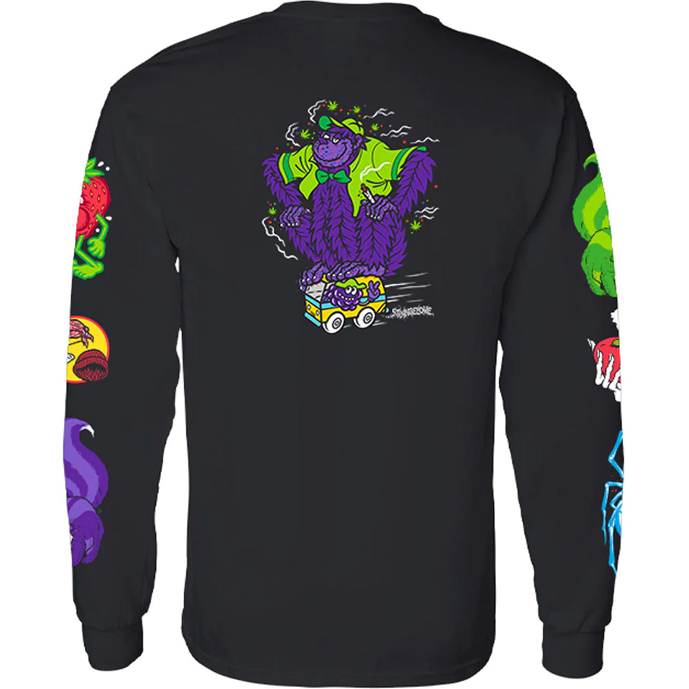 StrangeLove 420-O-Rama Long Sleeve T Shirt Black