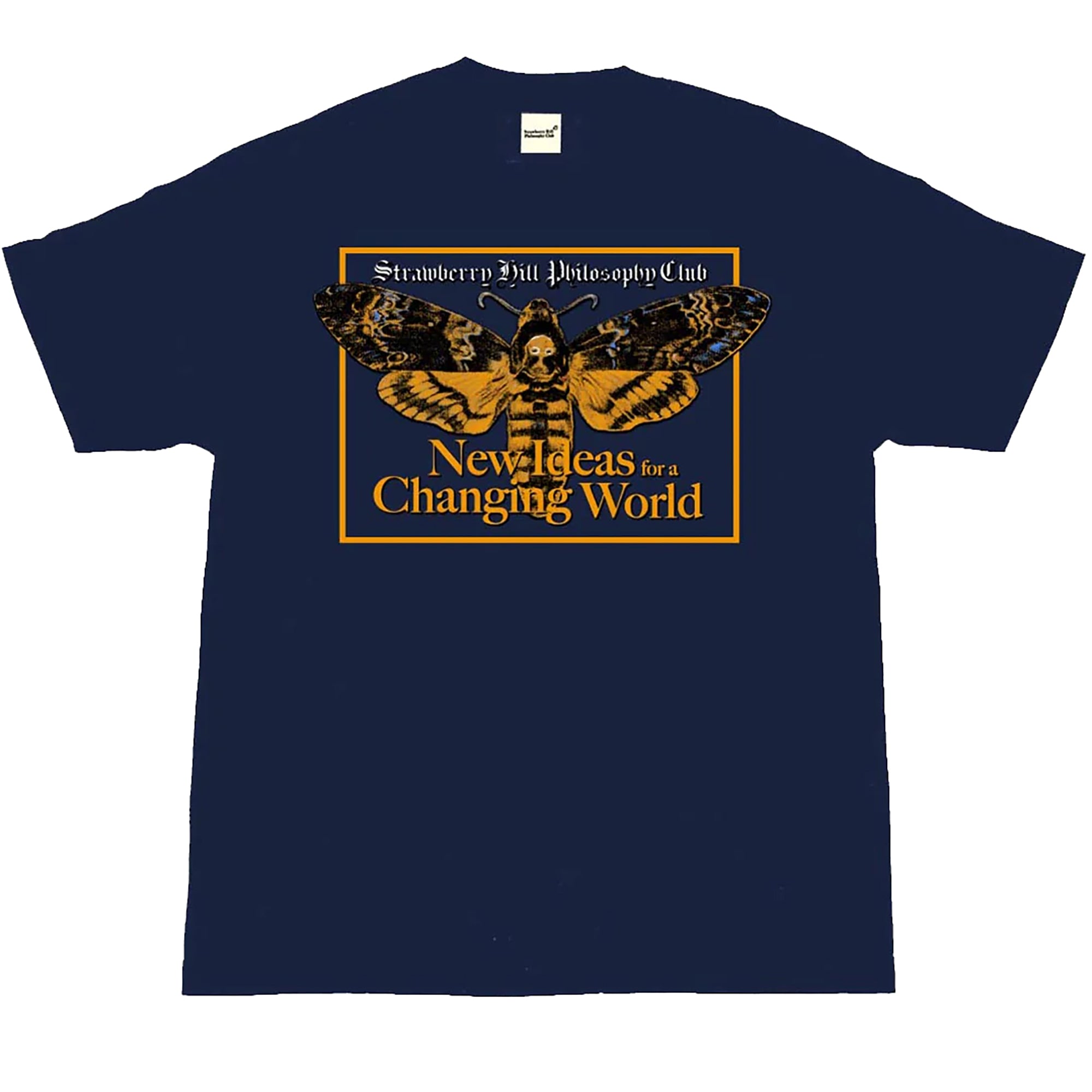 Strawberry Hill Philosophy Club Metamorphasis Tee Navy