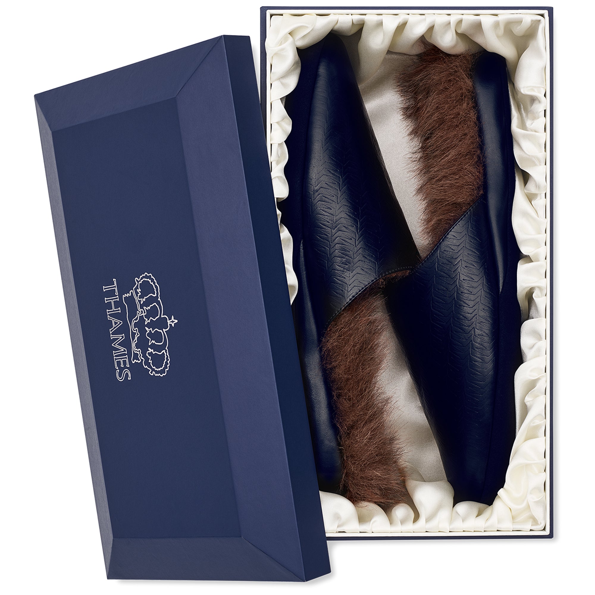Thames MMXX Baskerville Slippers Ink