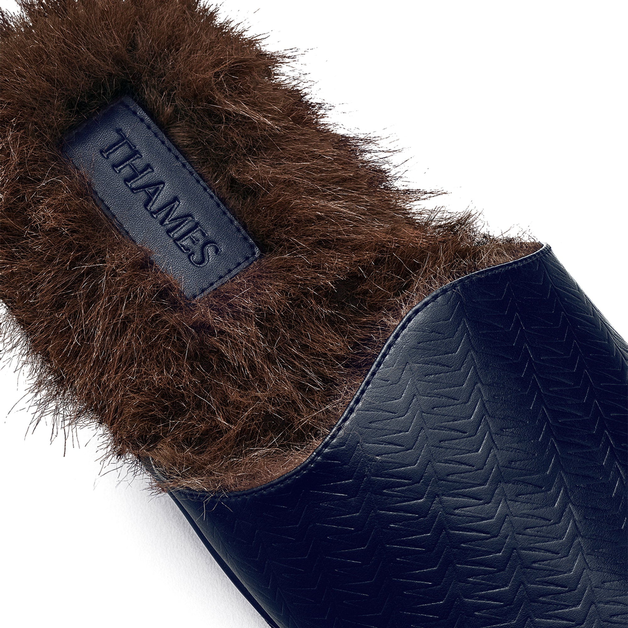 Thames MMXX Baskerville Slippers Ink