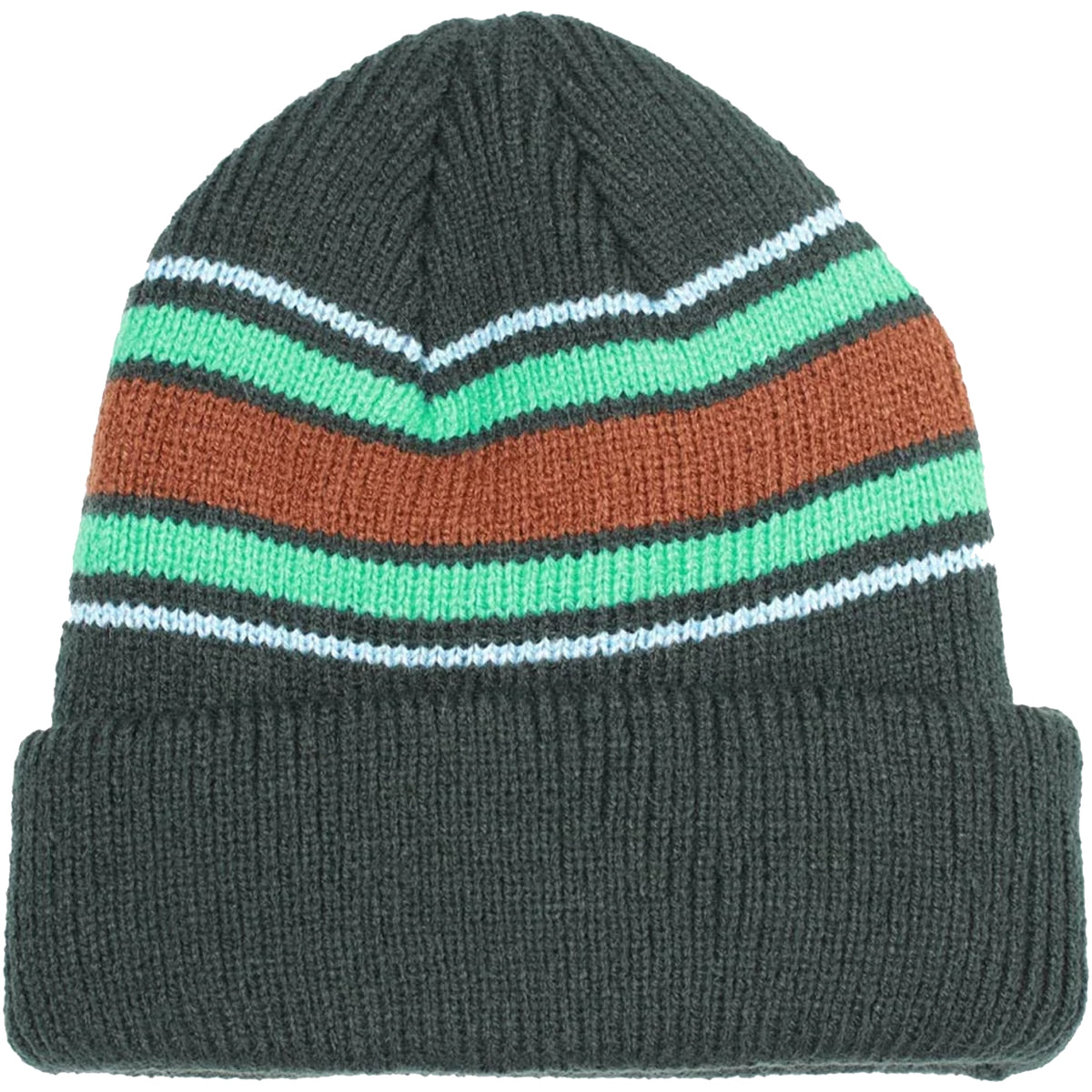 Theories Theories Stamp Stripe Rib Knit Beanie Palm