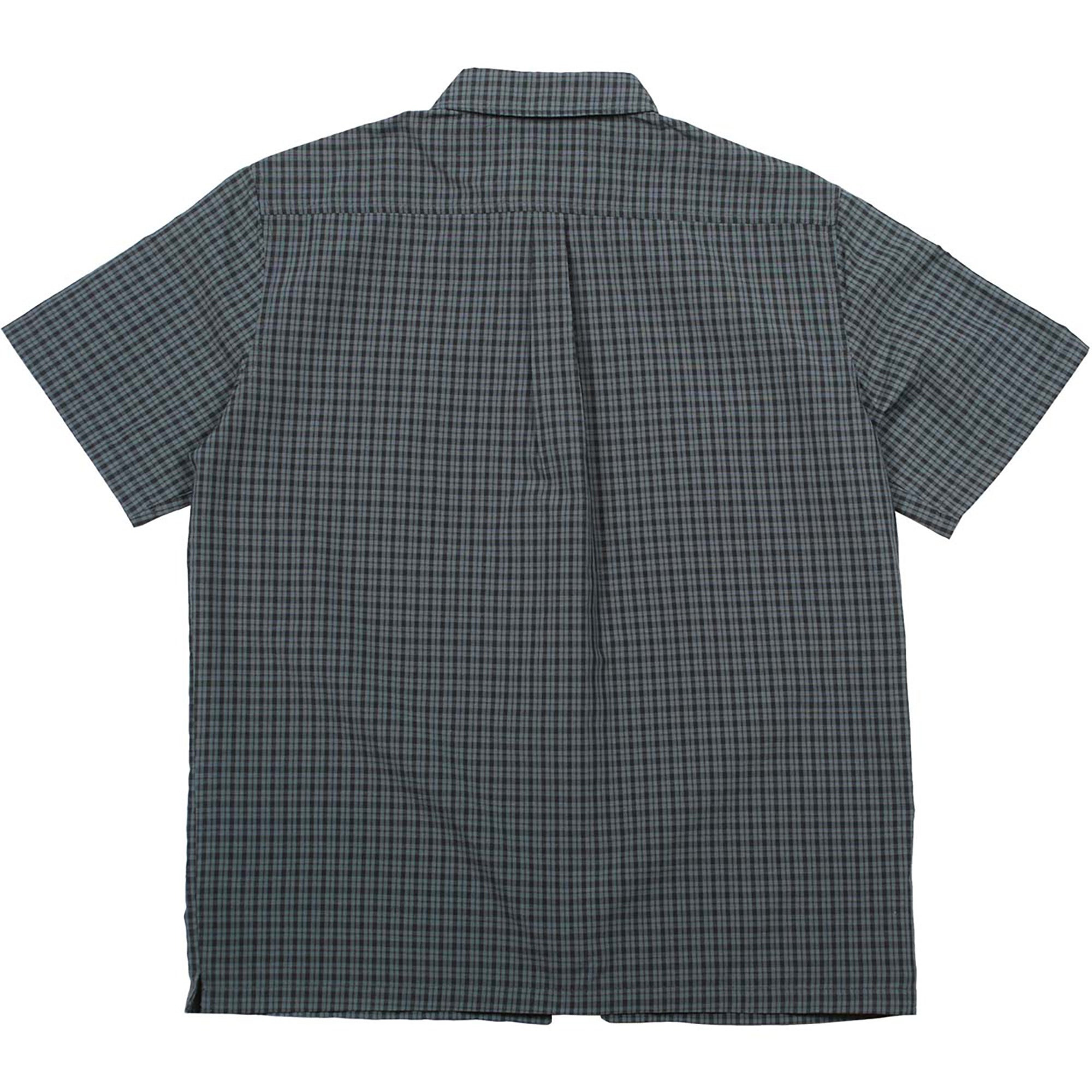 Theories Avignon Flannel Button-Up Shirt Azure Blue