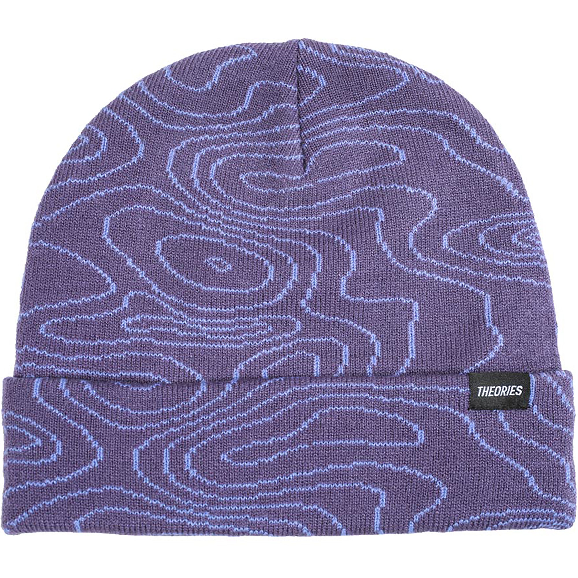 Theories Contour Beanie Eggplant