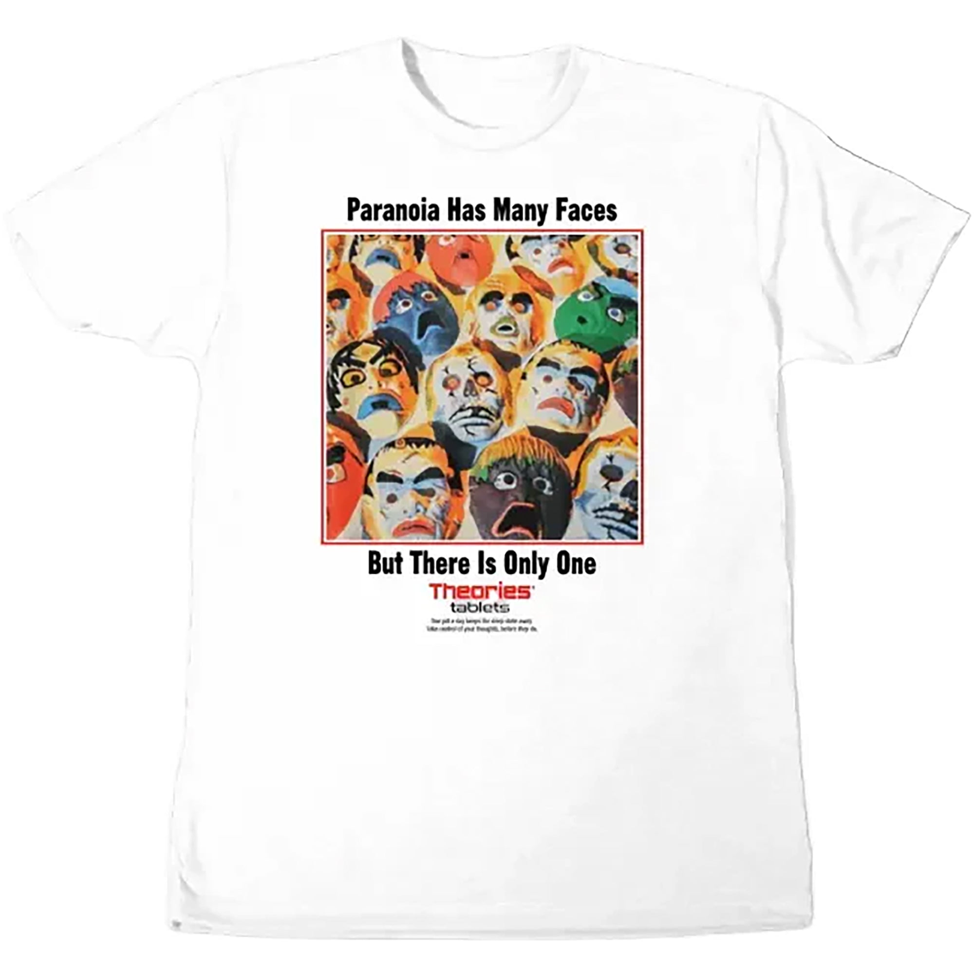 Theories Paranoia Tee White