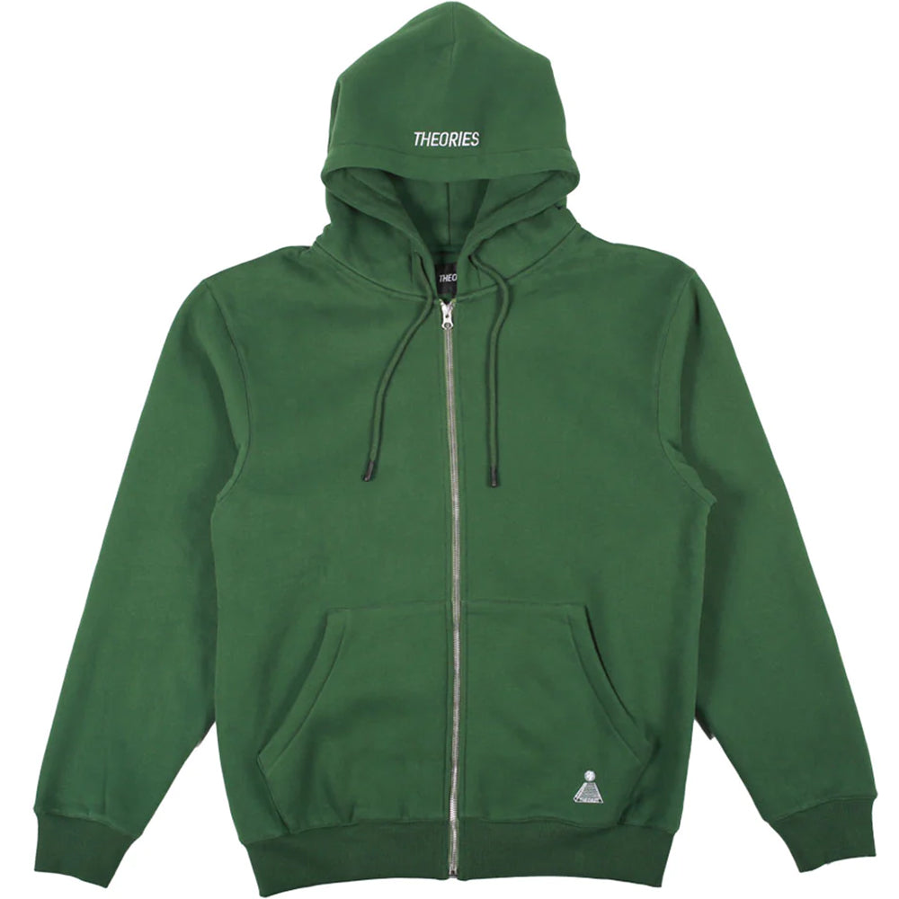 Theories Scribble Sport Zip Hoodie Leaf