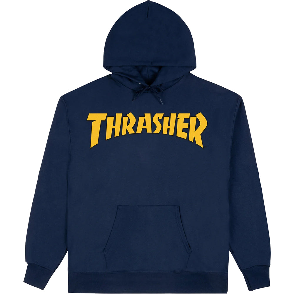 Thrasher Cover Logo Hoodie Navy