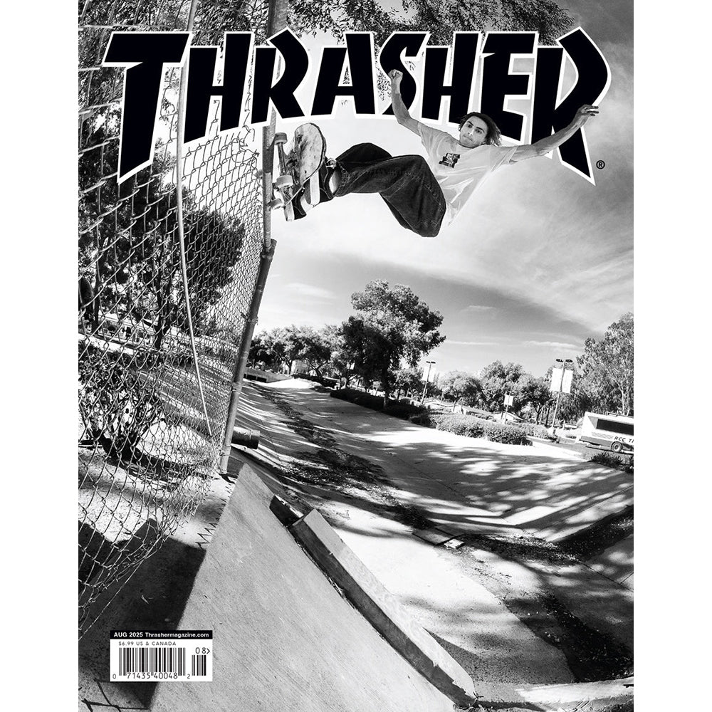 Thrasher Magazine August 2025 Issue 541 Curren Caples Cover