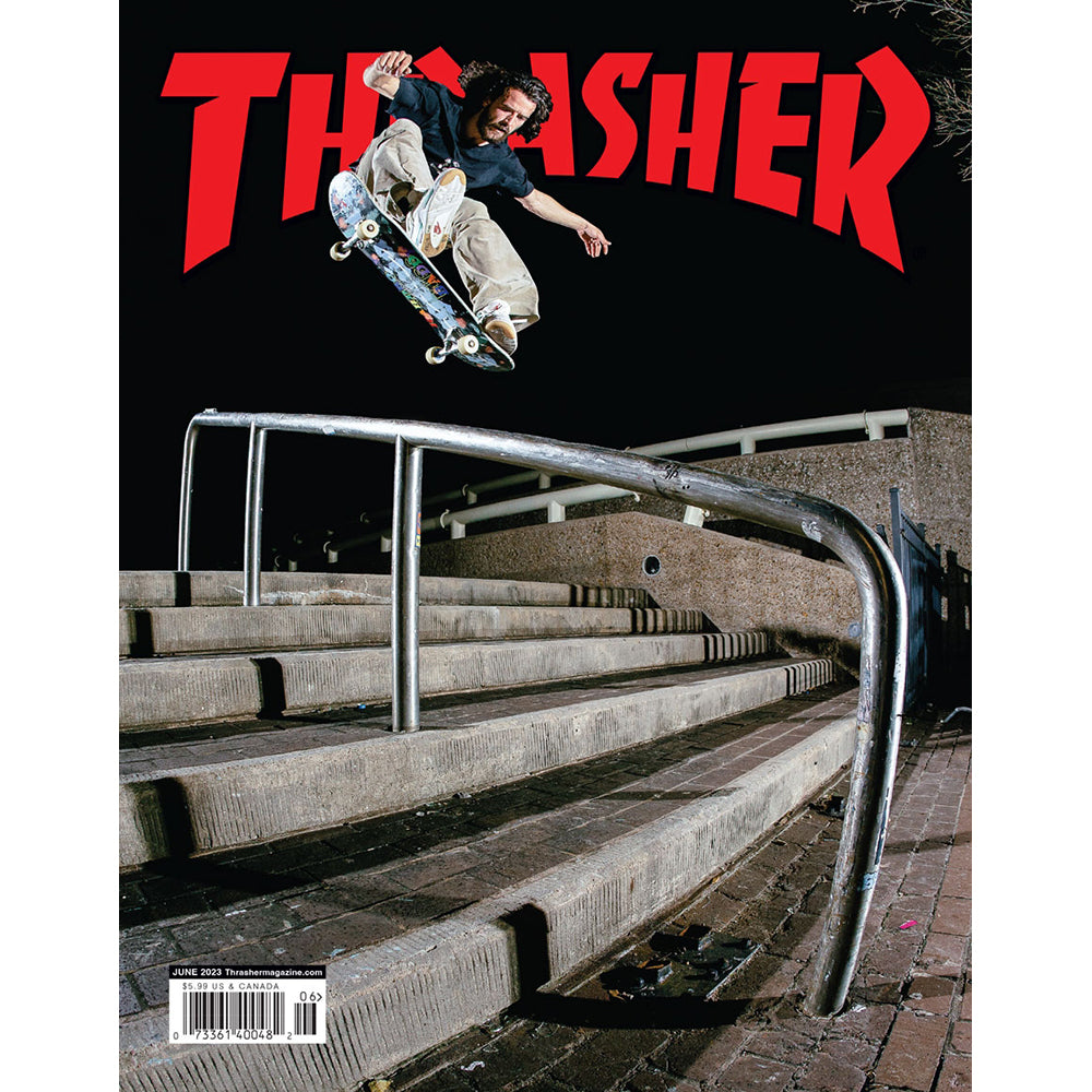 Thrasher Magazine June 2023 issue 515 Antonio Durao Cover