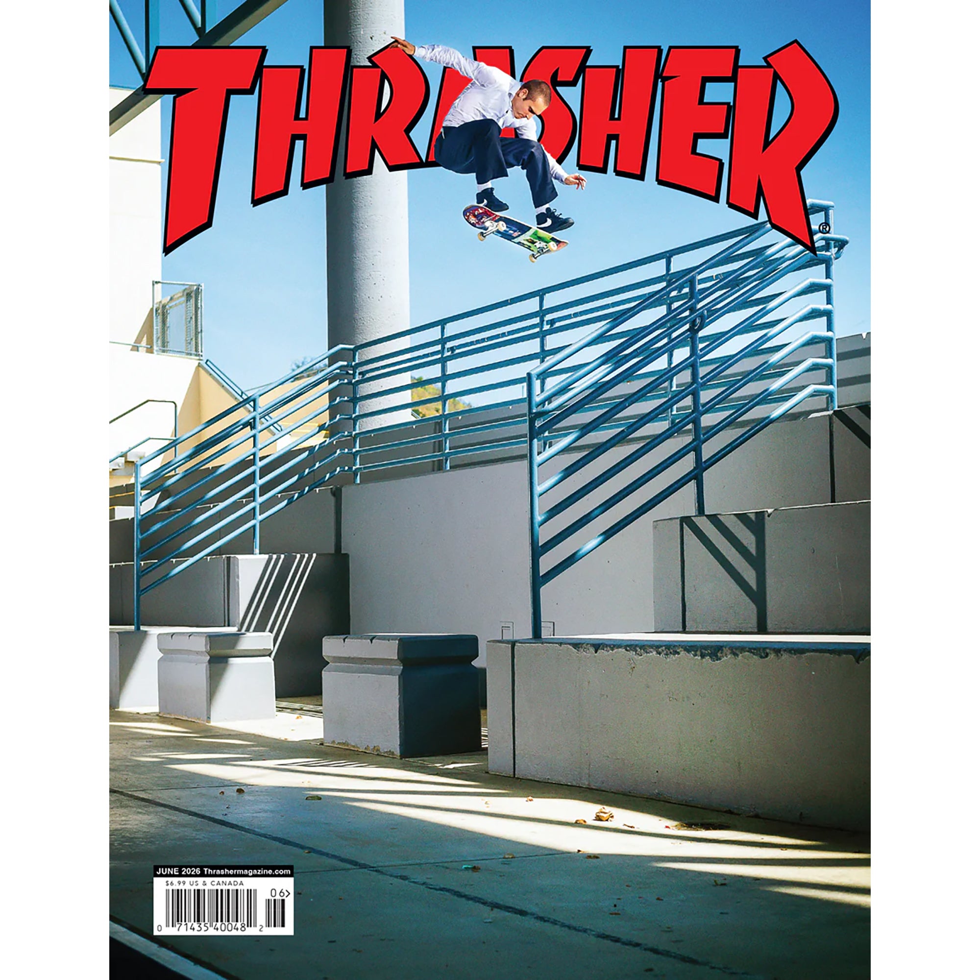 Thrasher Magazine June 2026 Issue 551 Dylan Jaeb Cover