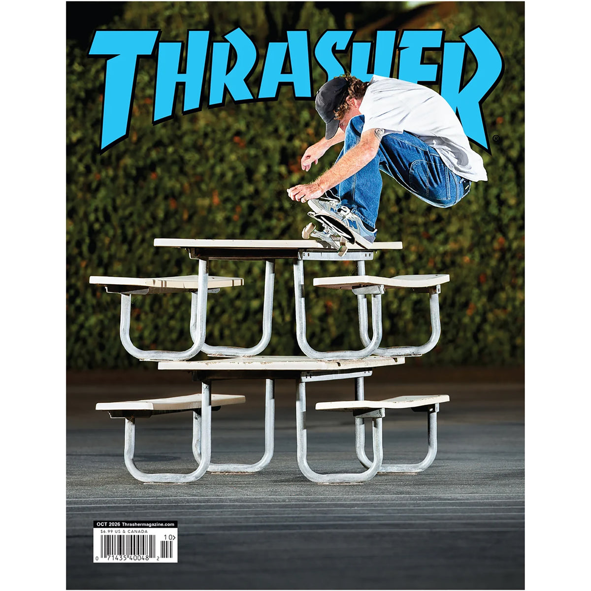 Thrasher Magazine October 2026 Issue 555 Jake Hayes Cover