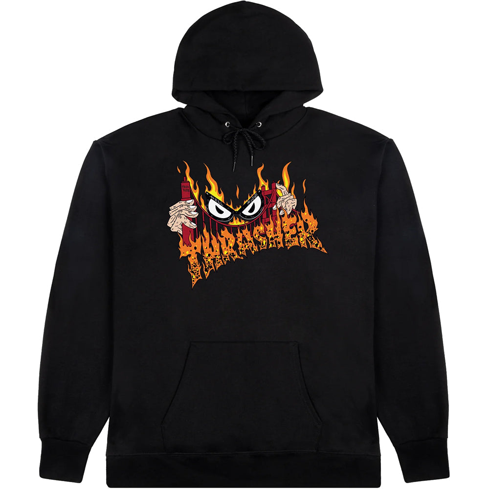 Thrasher Sucka Free Hoodie Black