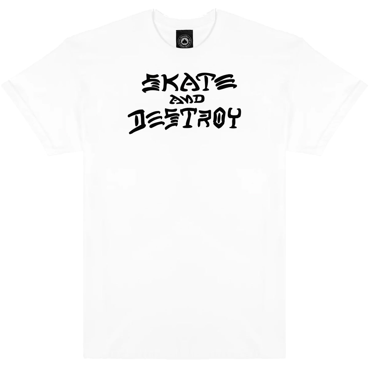 Thrasher Skate and Destroy T Shirt White