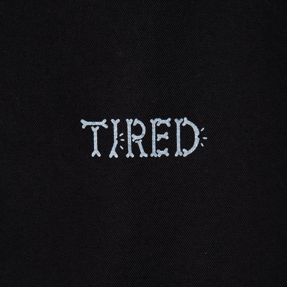 Tired Bones Pajama Set Black