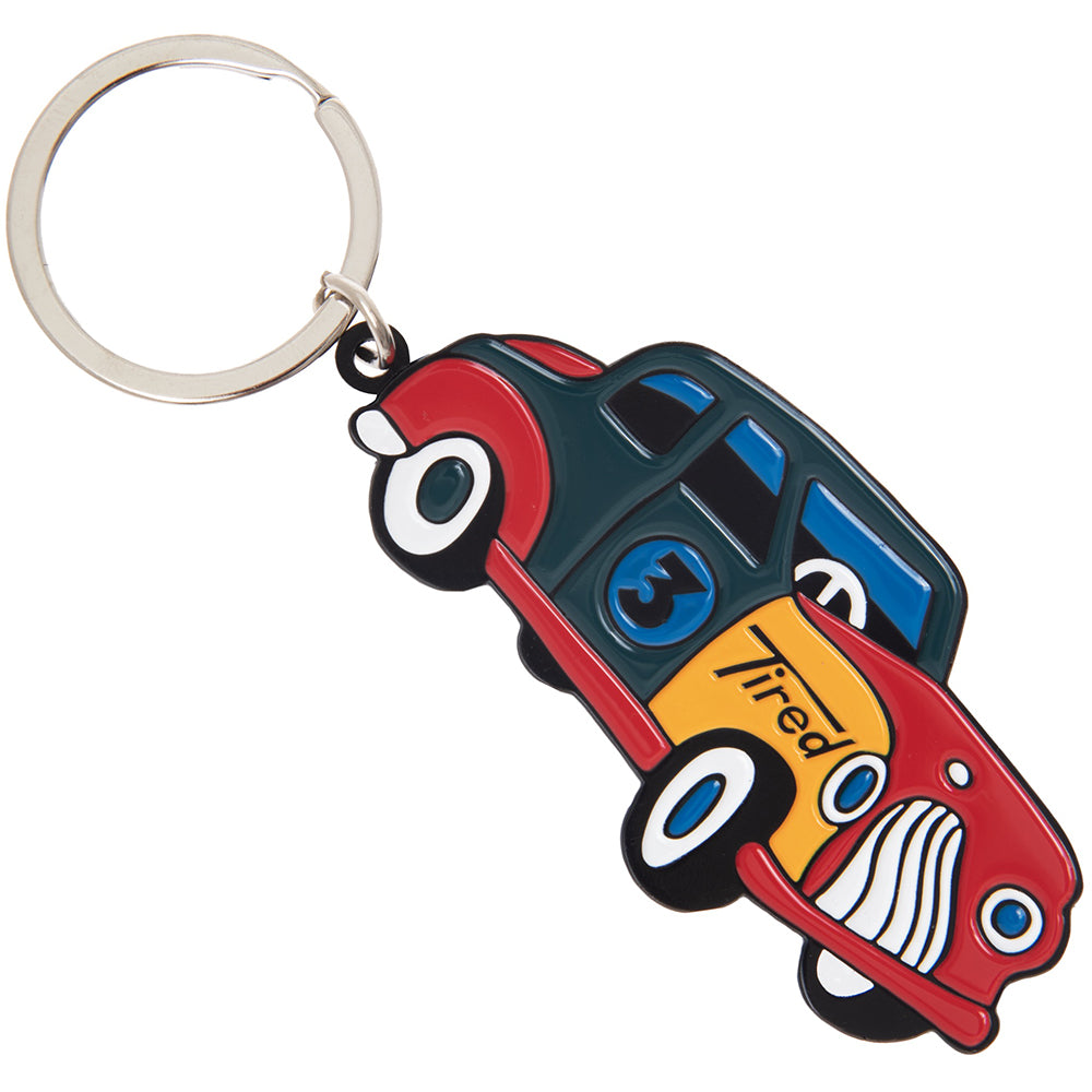 Tired Old Mobil Keychain