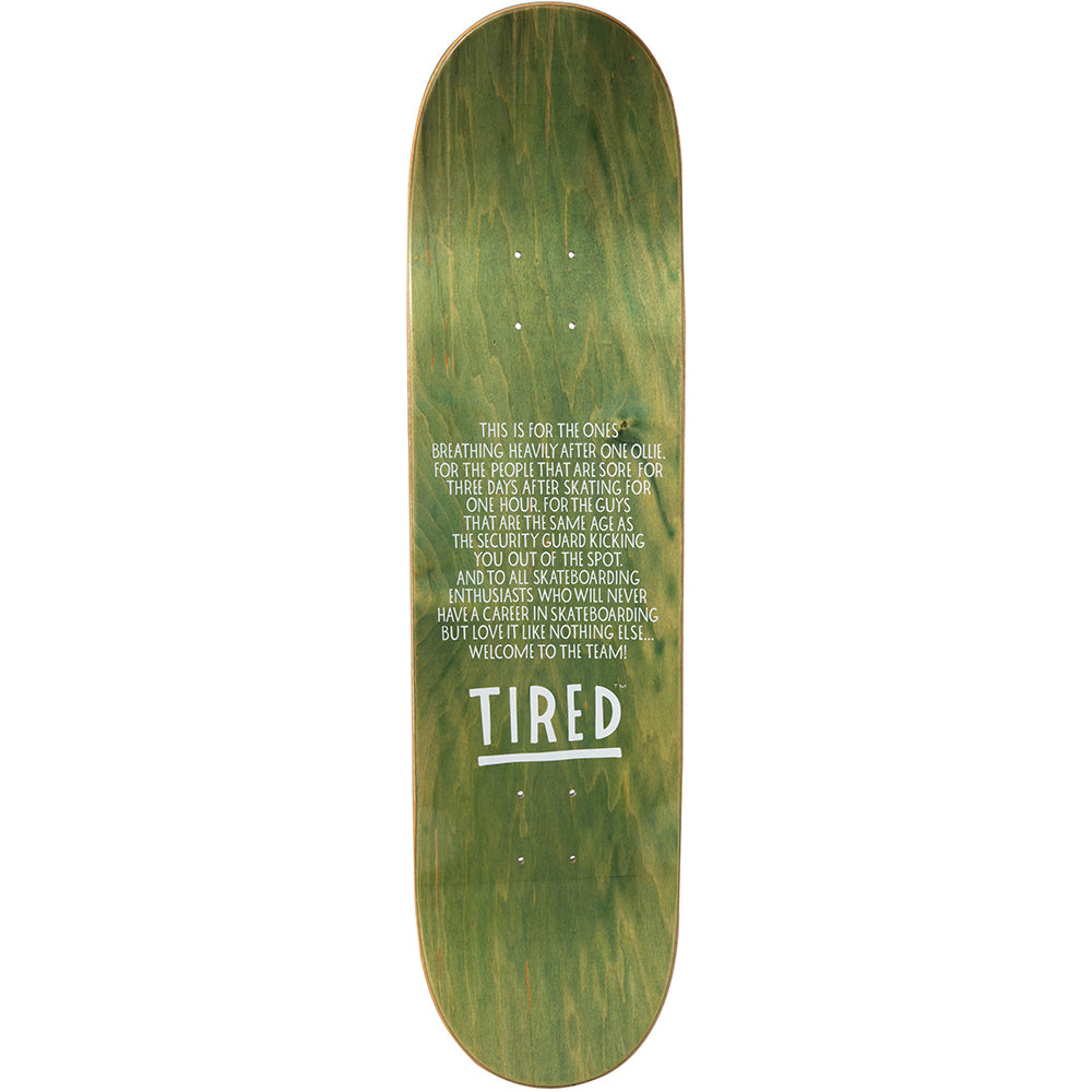 Tired Spinal Tap Regular Skateboard Deck 8.38"