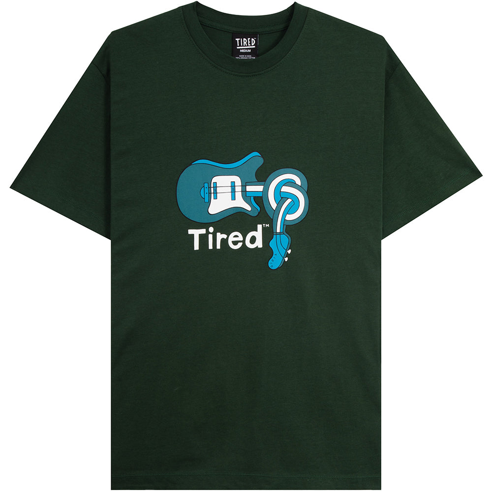 Tired Spinal Tap Tee Forest Green
