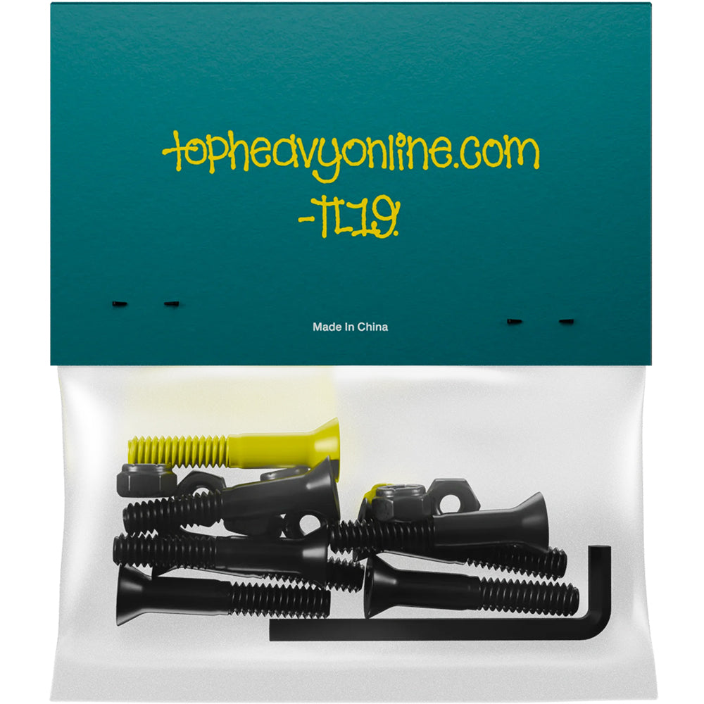 Top Heavy Tiago Lemos Pro Skateboard Hardware Allen ⅞"