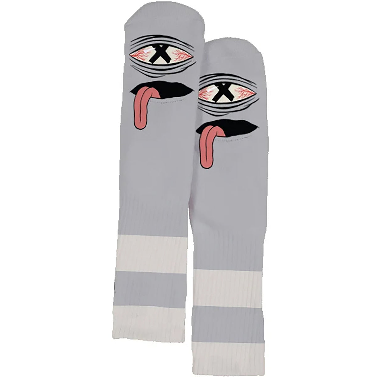 Toy Machine Crossed Out Socks Grey