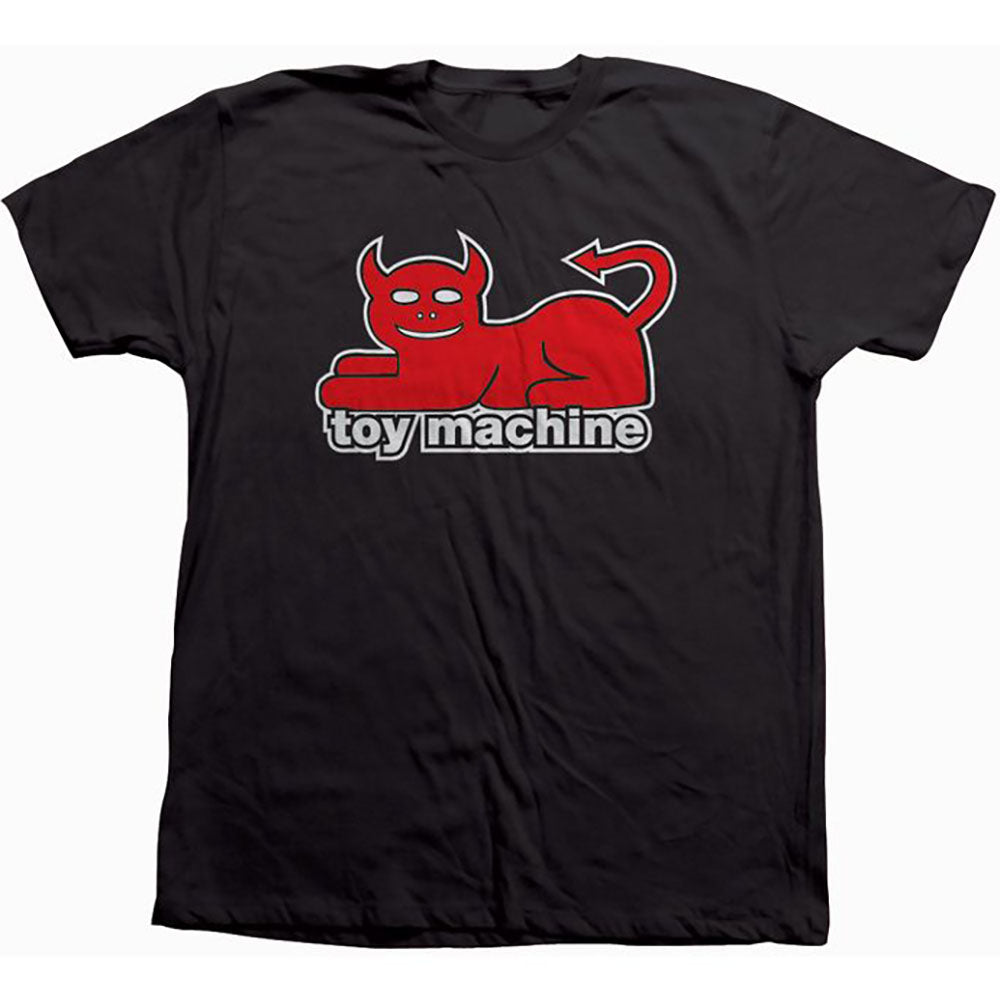 Toy Machine Devil Cat T Shirt Black