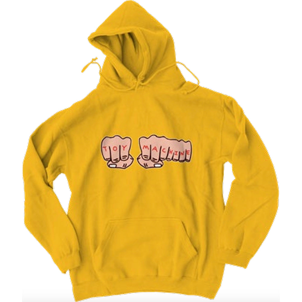 Toy Machine Fists Hoodie Gold
