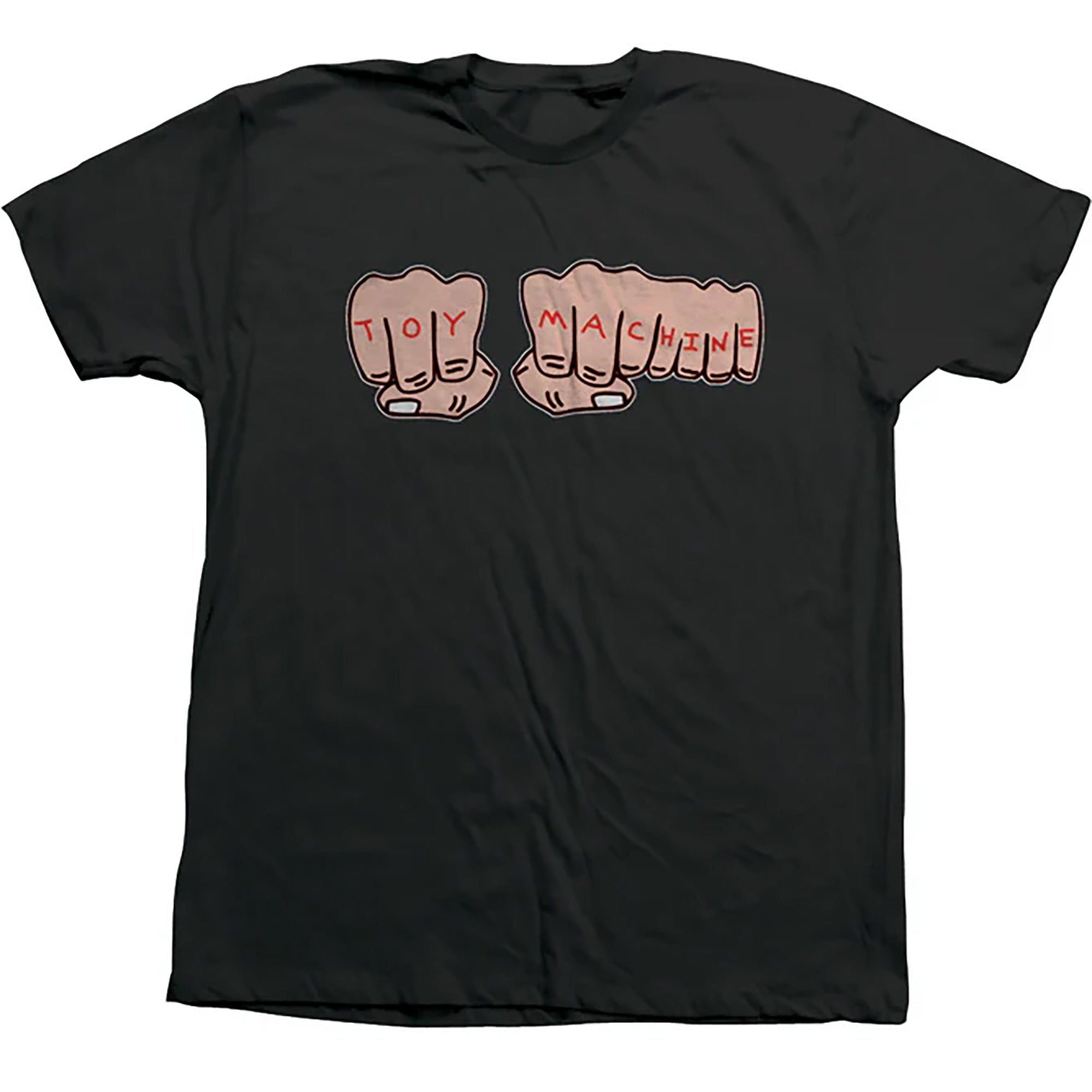 Toy Machine Fists T Shirt Black