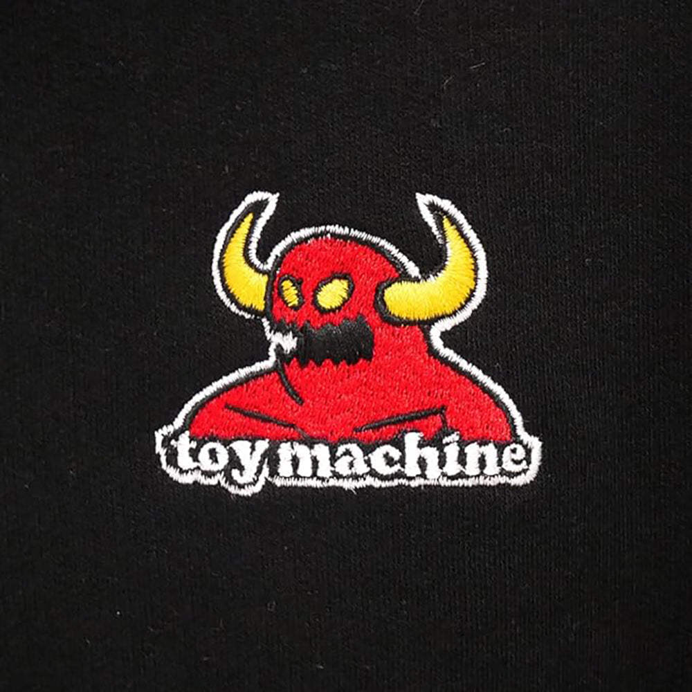 Toy Machine Monster Emb Hoodie Black