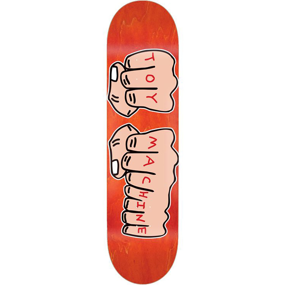 Toy Machine New Fists Skateboard Deck 8.5"