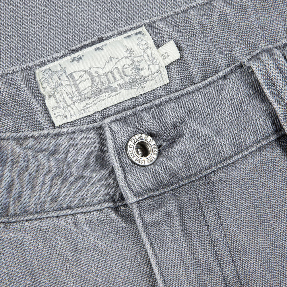 Dime MTL Classic Baggy Denim Pants Sandblasted Gray