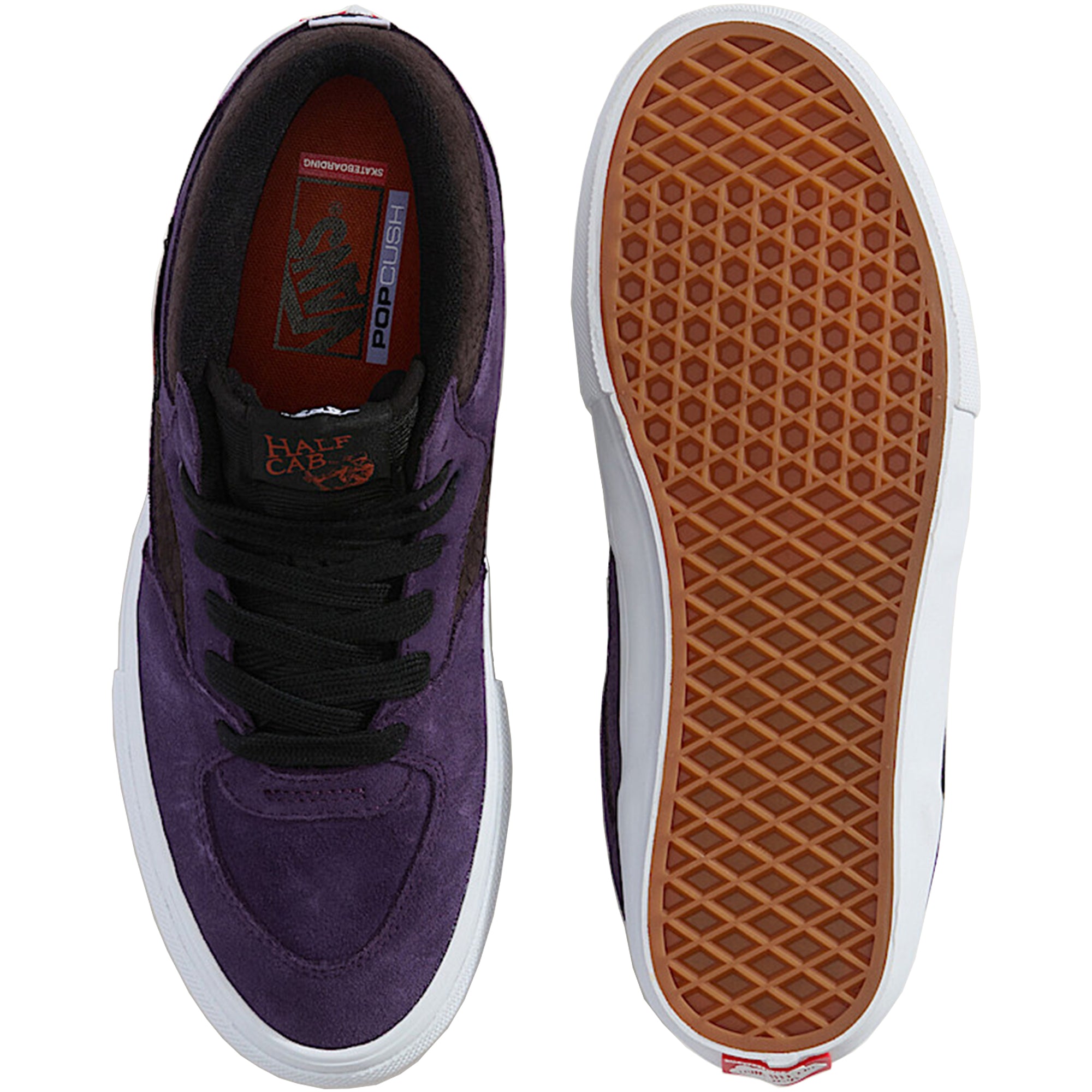 Vans Skate Half Cab Shoes Croc Grape
