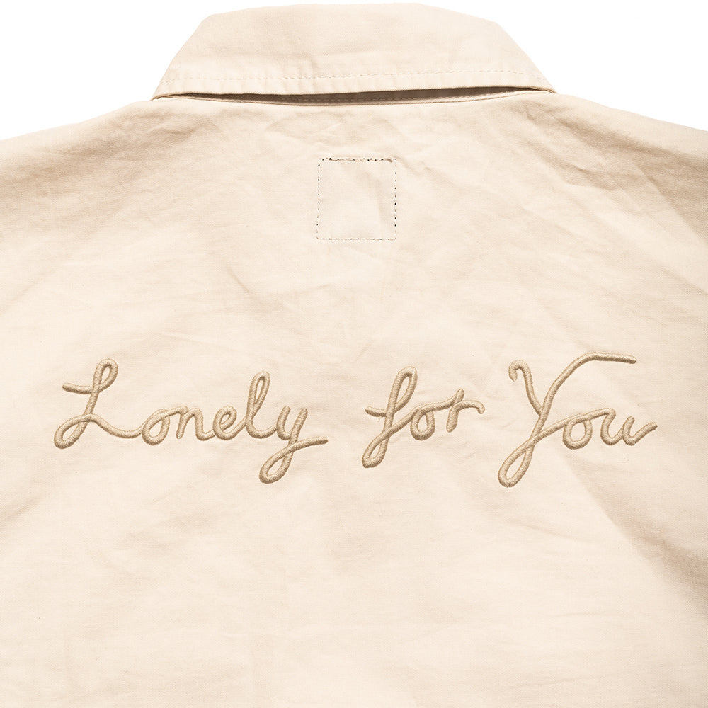 Vans Lonely For You Helena Long Shacket Antique White