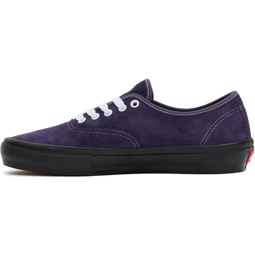 Vans Skate Authentic Shoes Pig Suede Dark Purple/Black