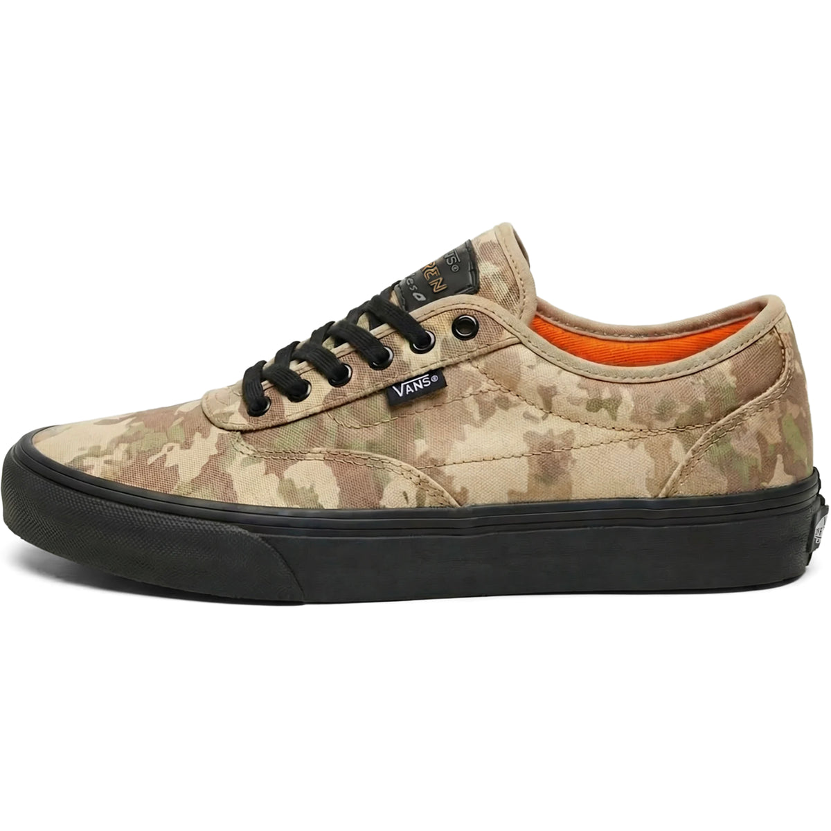 Vans Skate Curren Caples Shoes Camo Orange/Black
