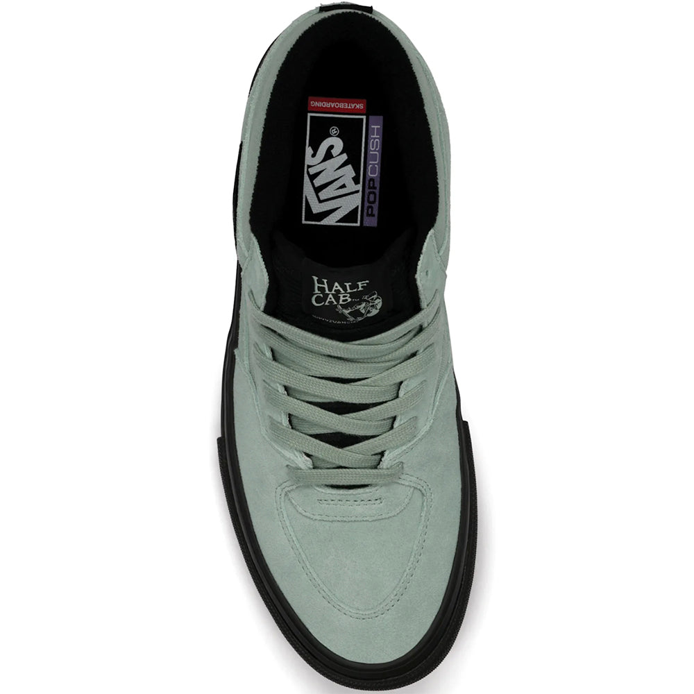 Vans Skate Half Cab Shoes Gray Olive