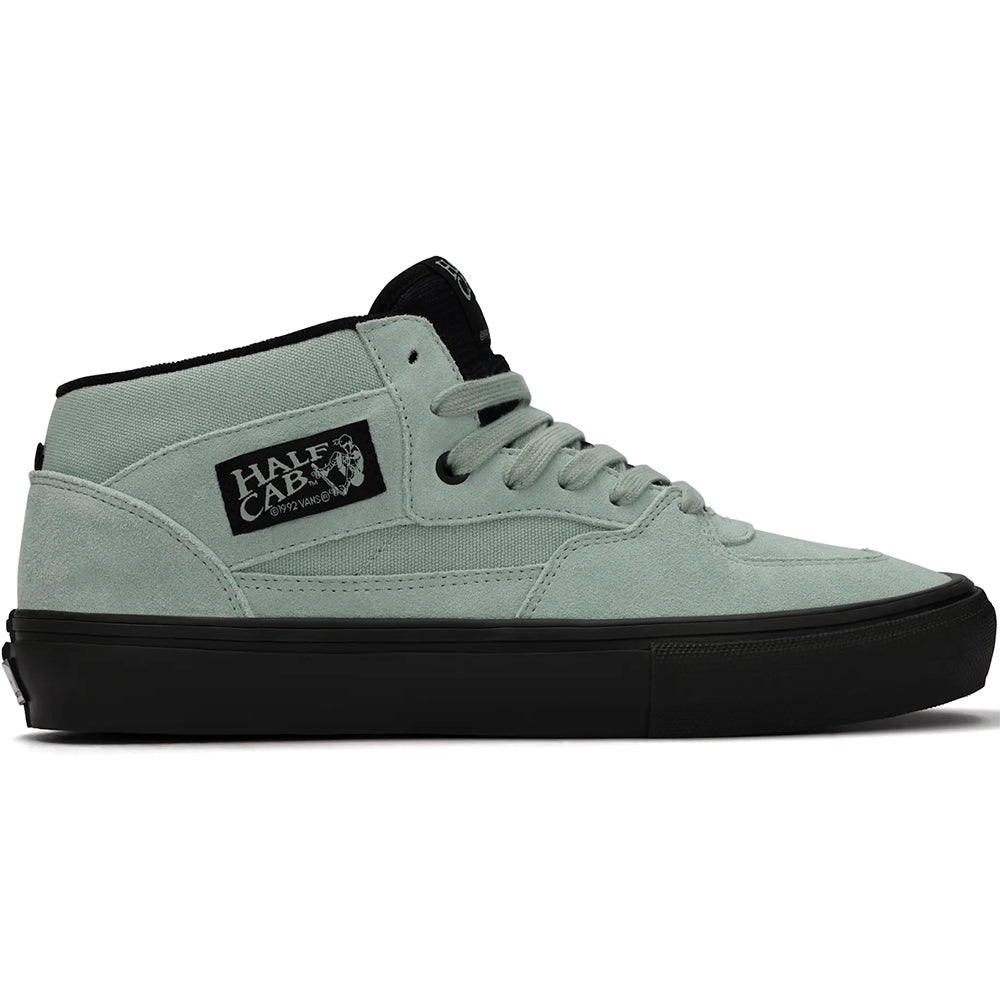 Vans Skate Half Cab Shoes Gray Olive
