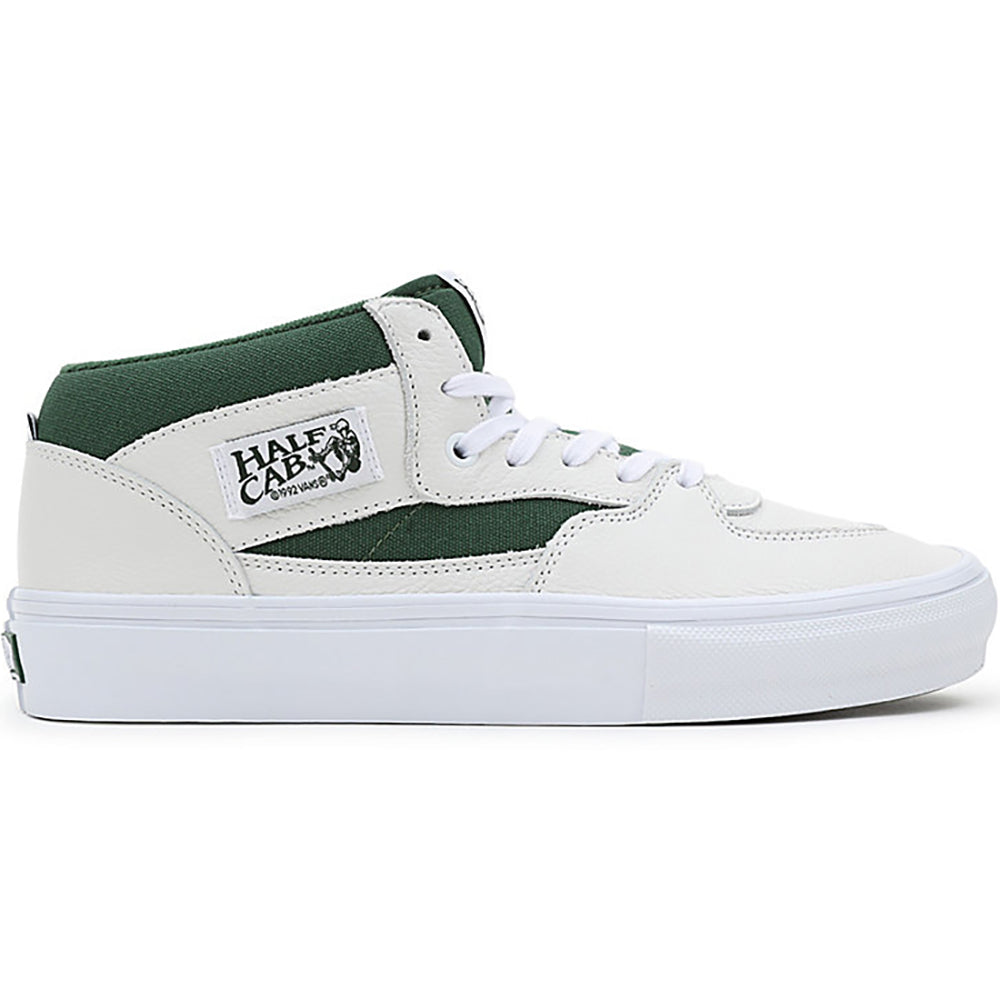 Vans Skate Half Cab Shoes White/Green