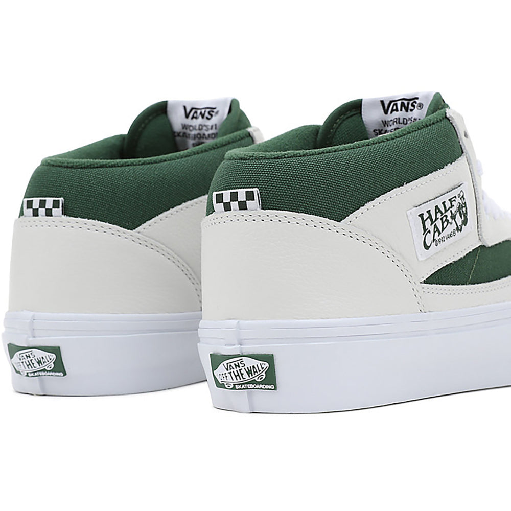 Vans Skate Half Cab Shoes White/Green