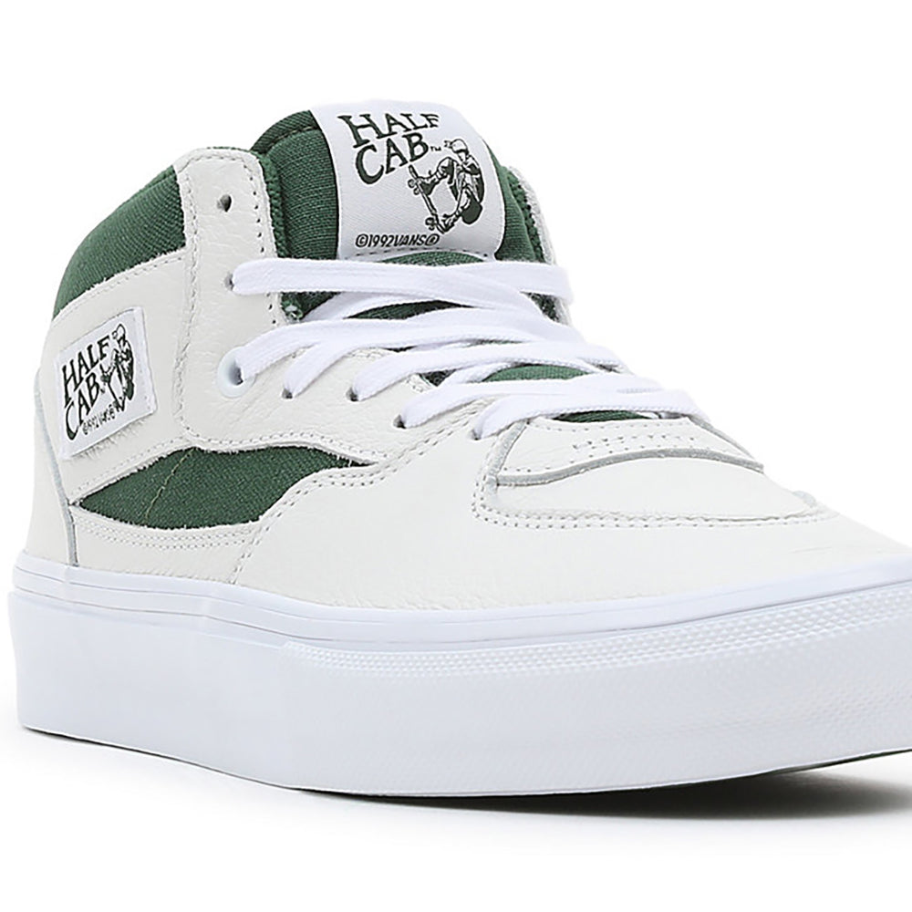 Vans Skate Half Cab Shoes White/Green