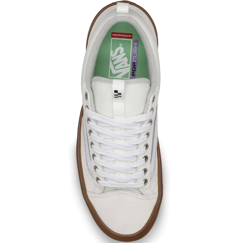 Vans Skate Old Skool 36+ Shoes White/Gum