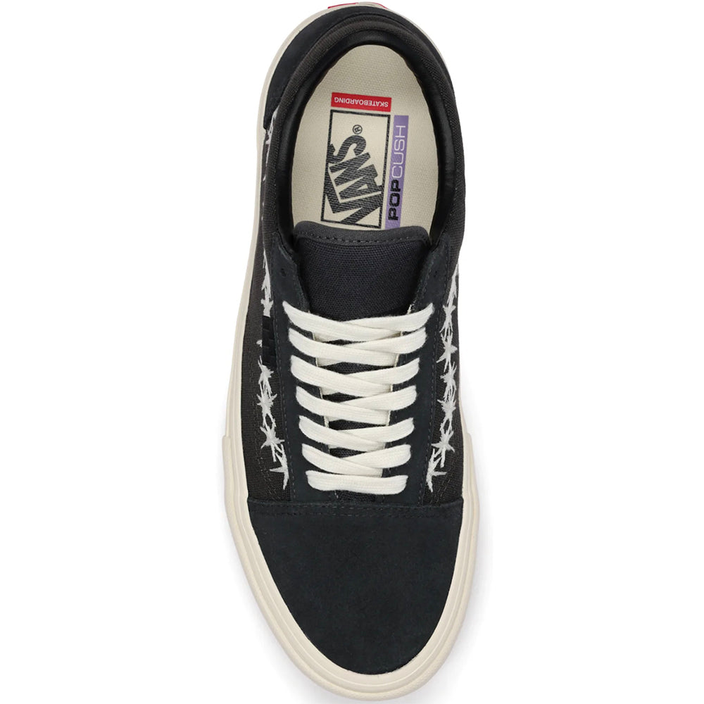 Vans Skate Old Skool Shoes Splatter Grey