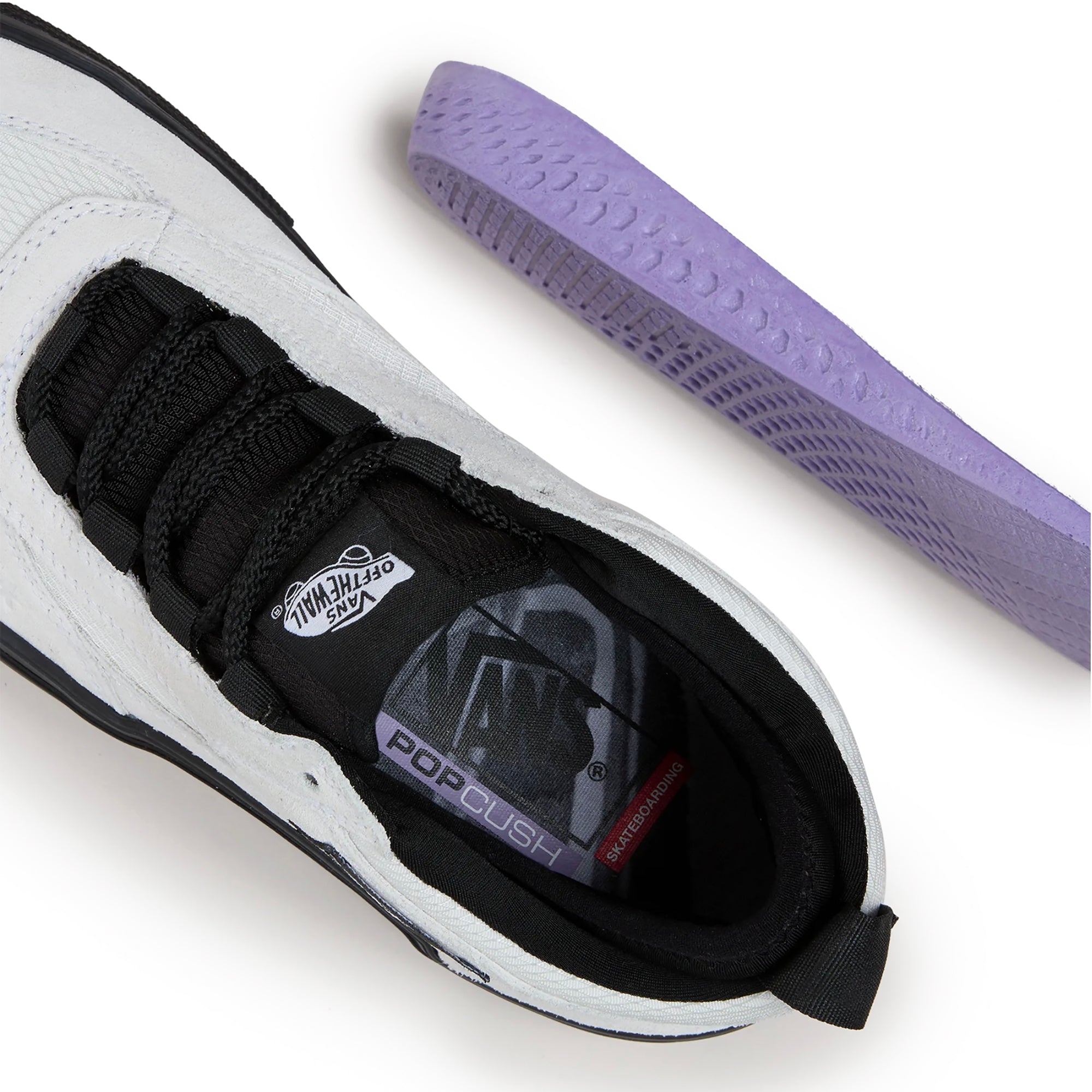 Vans Skate Safe Low Atiba Shoes Bone White/Black