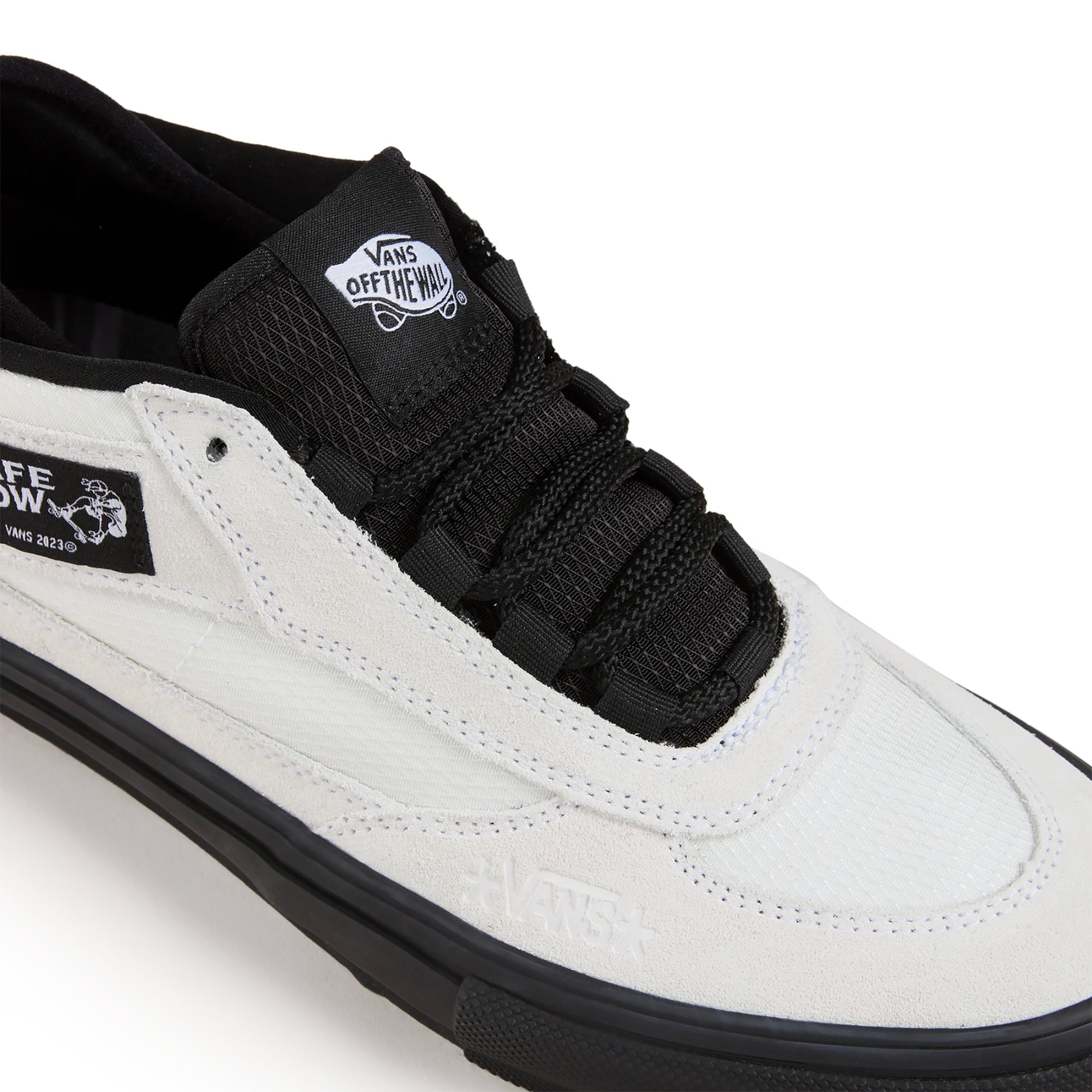 Vans Skate Safe Low Atiba Shoes Bone White/Black