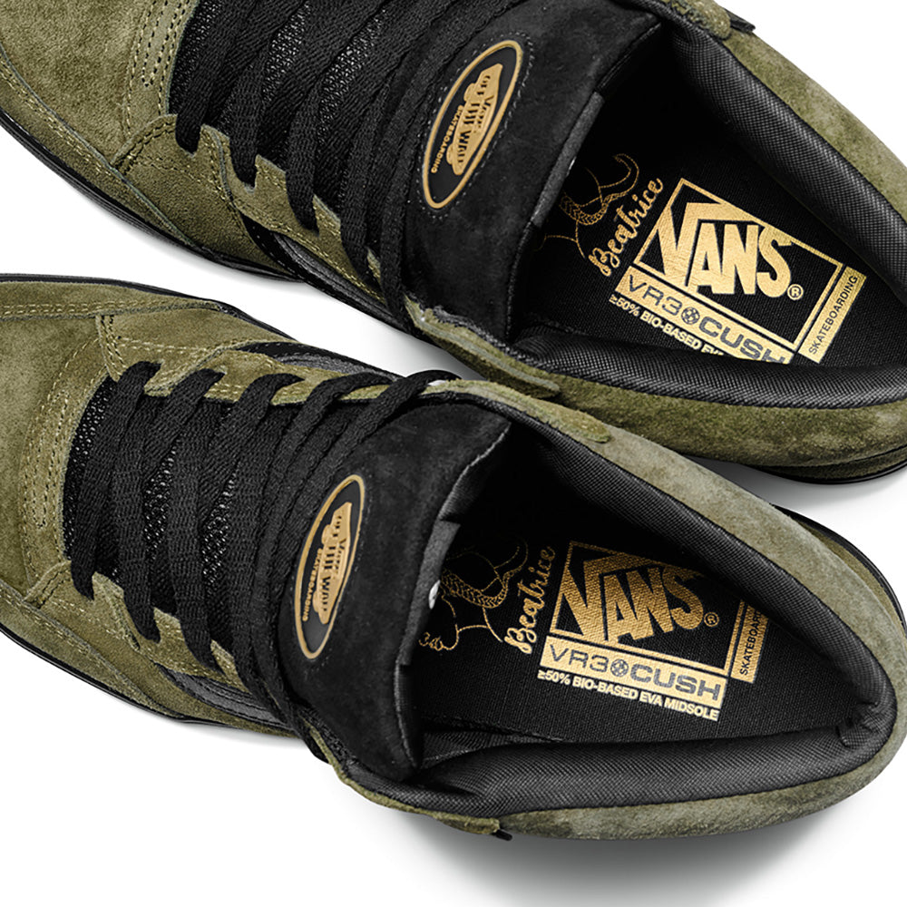 Vans Zahba Mid Beatrice Domond Shoes Dark Olive