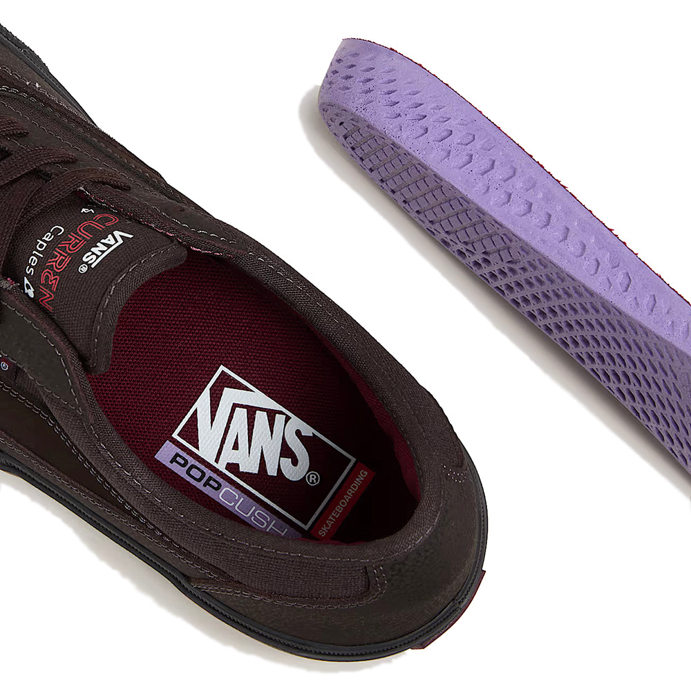 Vans Curren Caples Shoes Dark Brown