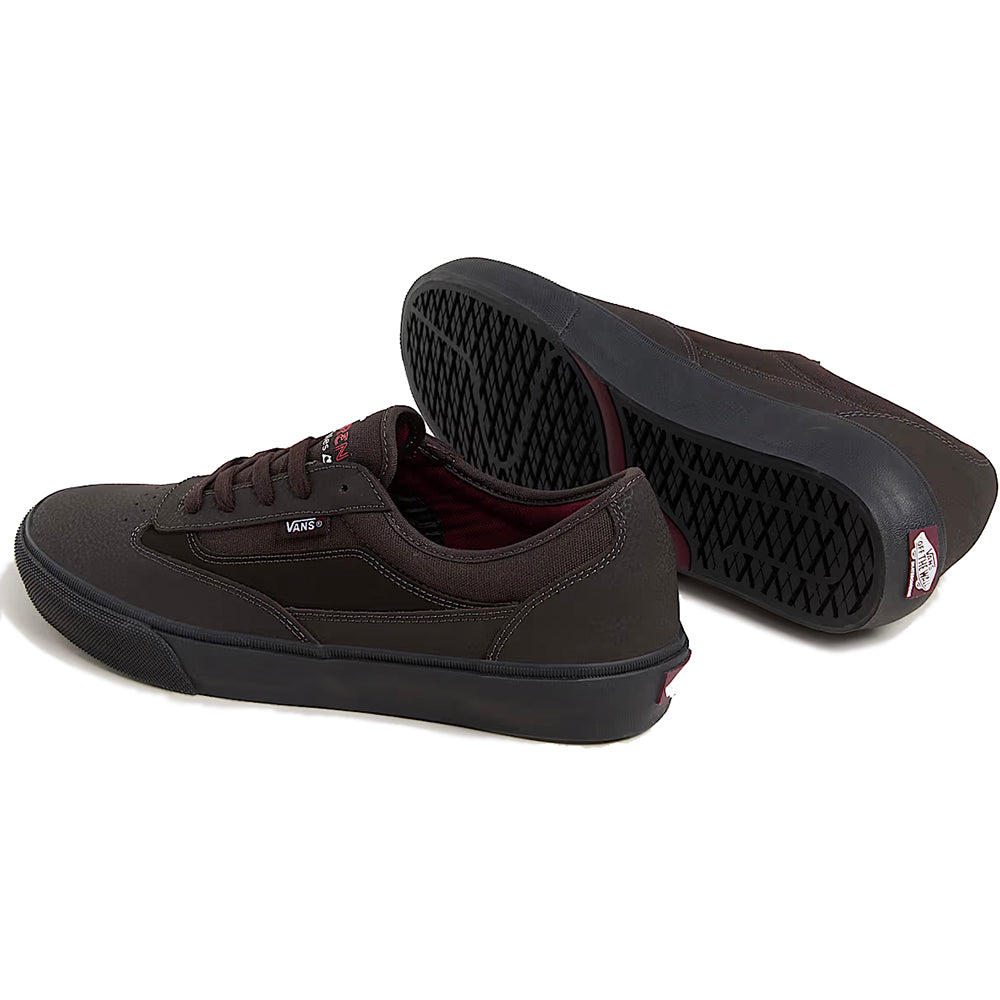 Vans Curren Caples Shoes Dark Brown