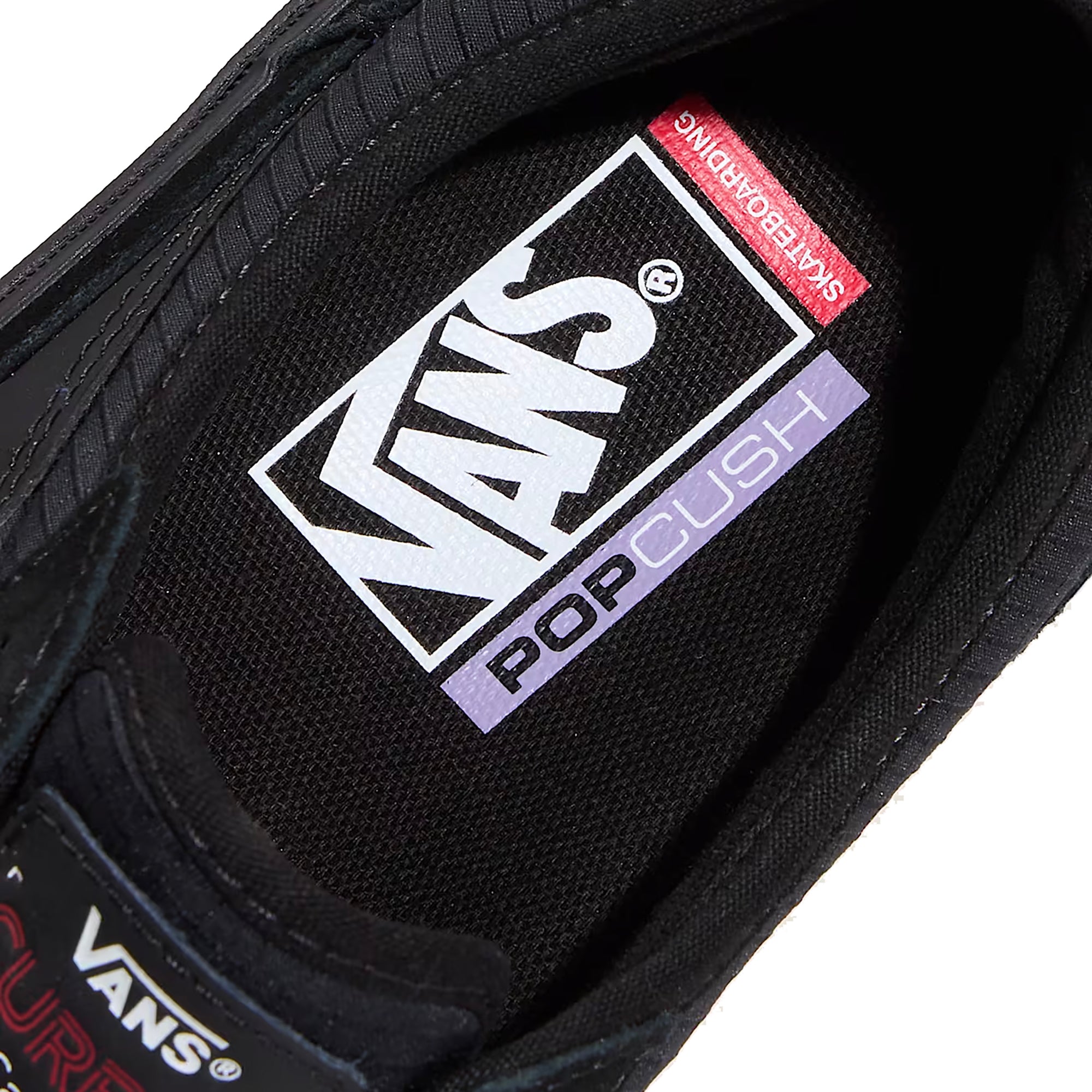 Vans Skate Curren Caples Shoes Black/Black