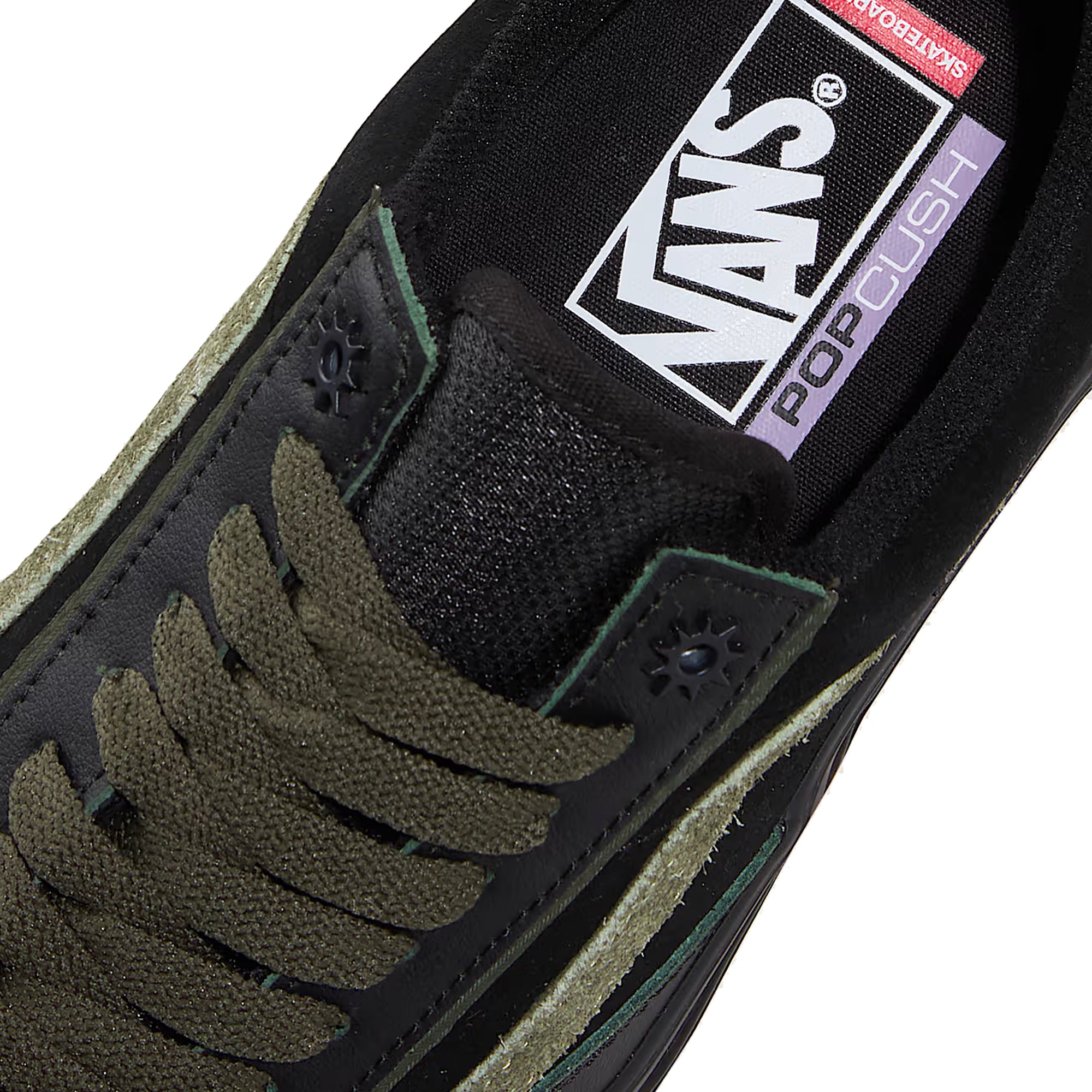 Vans Skate Old Skool Wafflecup Willow Shoes Green/Black